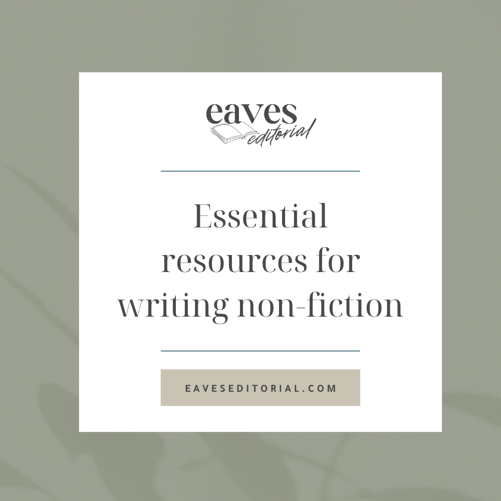 Essential resources for writing non-fiction